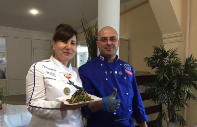Мастер-класс от бренд шеф-повара ресторана "Пиросмани" Гоги Базандарашвили
